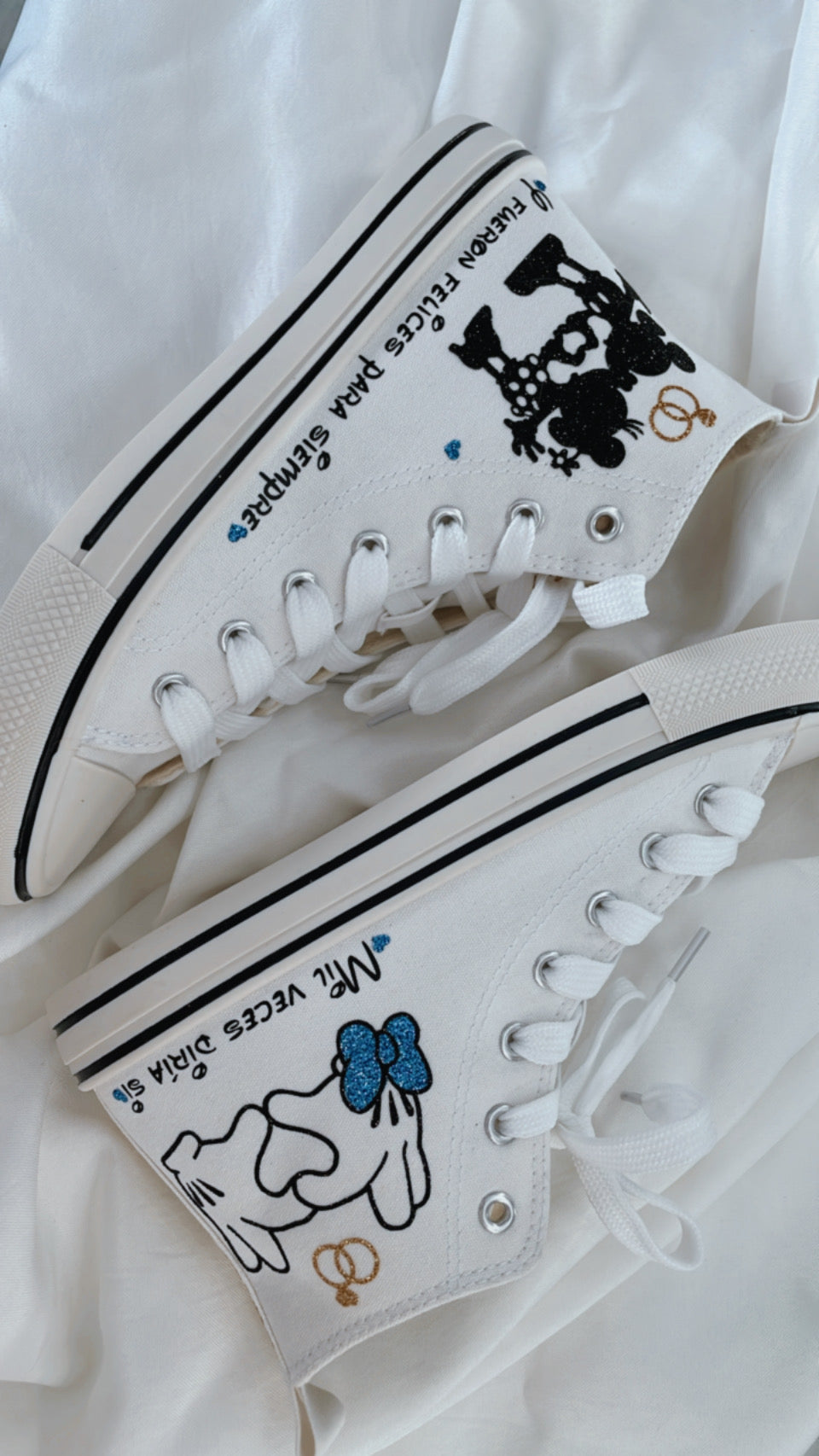Zapatillas Novia Minnie & Mickey - Albea Meraki