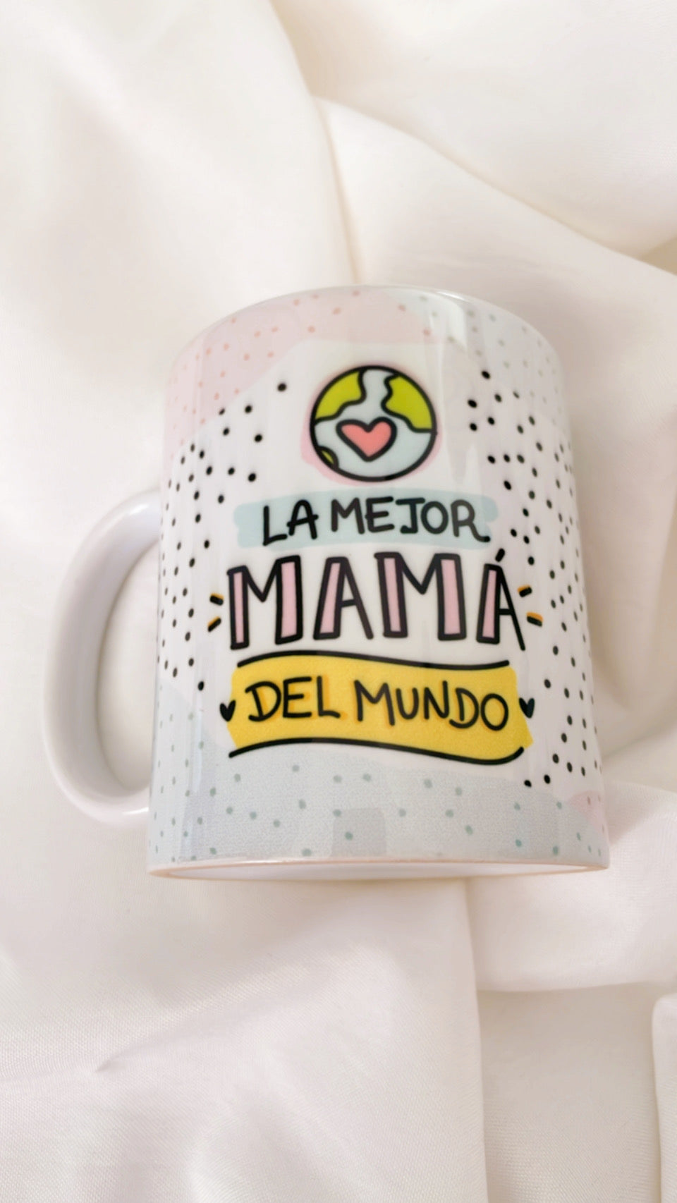 Taza ‘La mejor Mamá del mundo’ 🌸