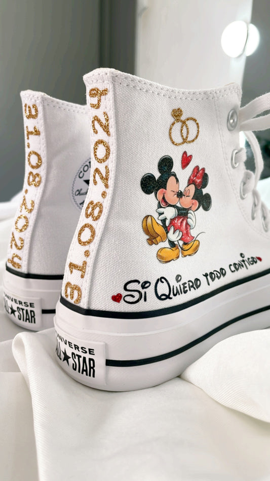 Converse Novia Original Disney