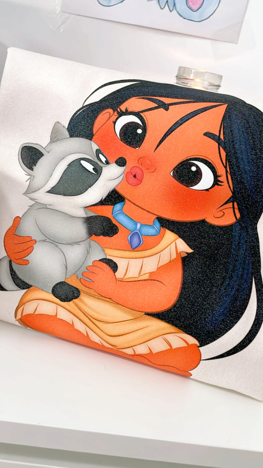 Sudadera Pocahontas y Meeko - Albea Meraki