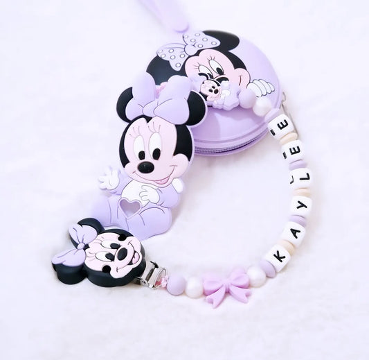 Set Chupetero Minnie