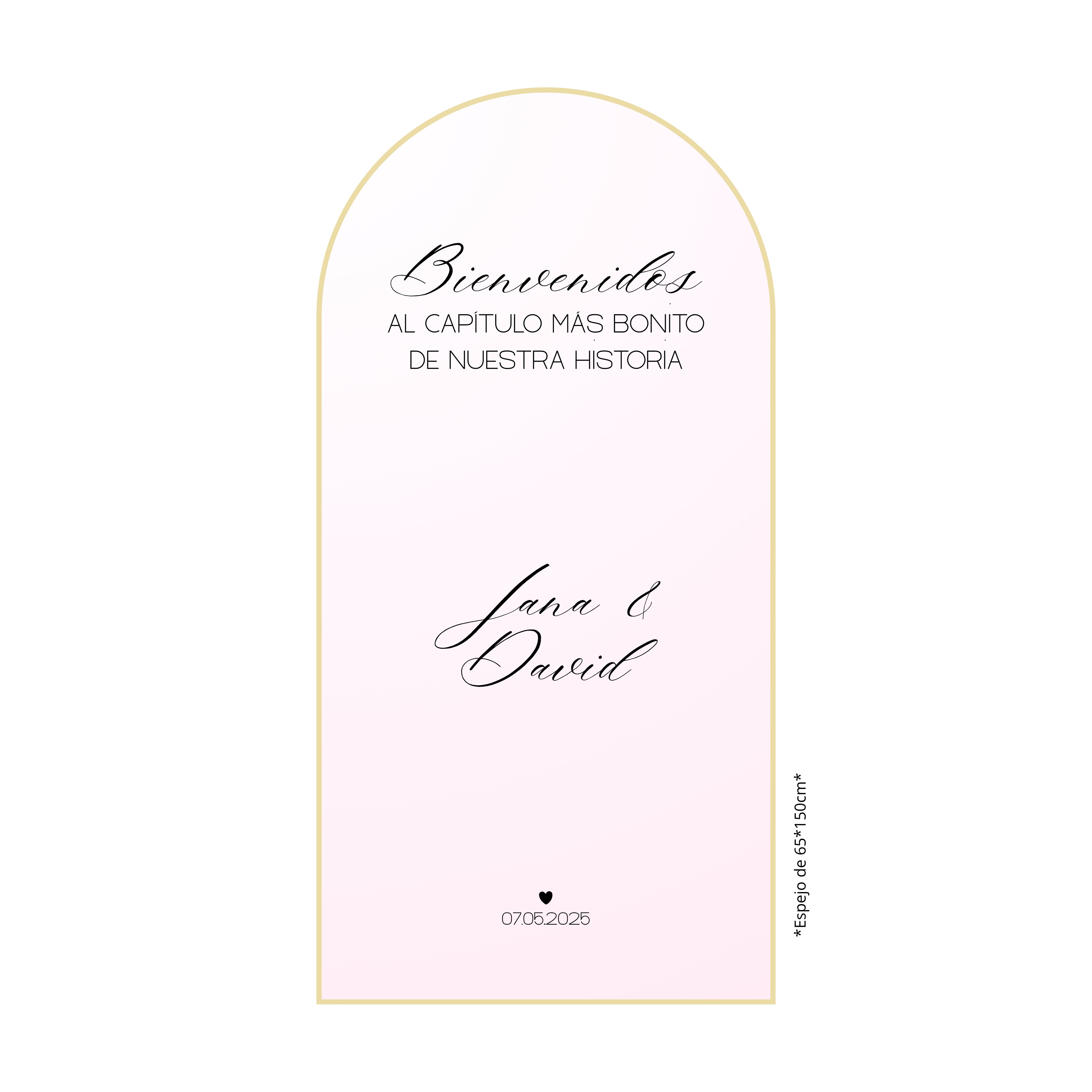 Vinilo adhesivo – «El capítulo mas bonito» 💗