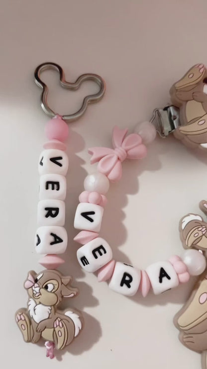 Set Chupetero Miss Bunny